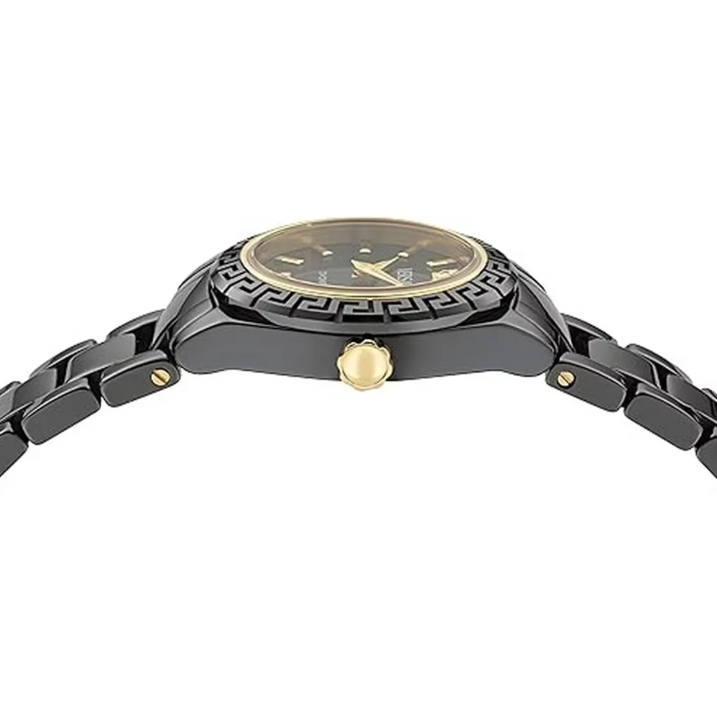 Versace Uhr Damen DV One Mini Schwarz Keramik VE9F00124