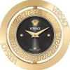 Versace Uhr Damen Eon Restyling Gold/Silber Edelstahl VEHFA0725