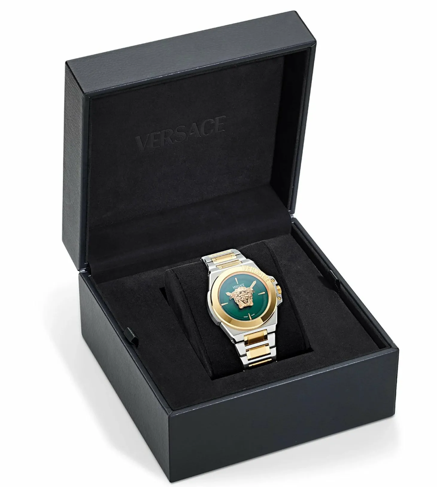 Versace Uhr Damen Hera VE8D00524 Grün/Stahl