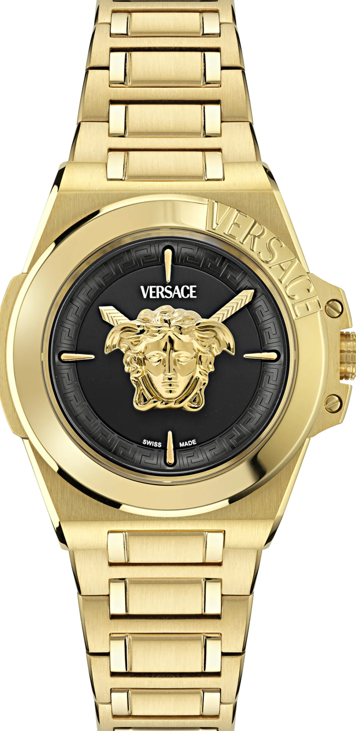 Versace Uhr Damen Hera VE8D00624 Gold Schwarz