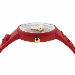 Versace Uhr Damen Medusa Pop VE8J00324 Rot Silikon