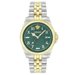 Versace Uhr Herren Anteo Grün/Gold-Silber VE9H00524