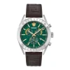 Versace Uhr Herren Chronograph Athletics Chrono Grün/Braun VEKJA0325