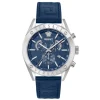 Versace Uhr Herren Chronograph Athletics Chrono Blau/Silber VEKJA0125