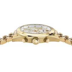 Versace Uhr Herren Chronograph Athletics Chrono Gold/Weiß VEKJA0725