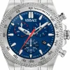 Versace Uhr Herren CHRONO X VE9K00924 Blau Chronograph