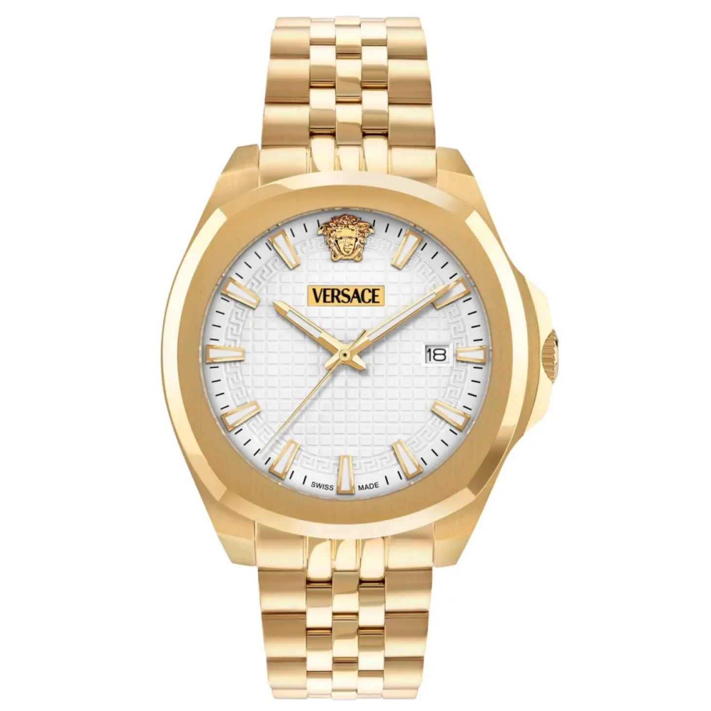 Versace Uhr Herren Gold/Weiß VEKKA0625