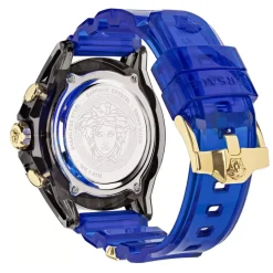 Versace Uhr Herren Icon Active Blau/Schwarz VEZ700521