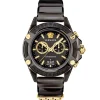 Versace Uhr Herren Icon Active Schwarz VEZ700421
