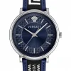 Versace Uhr Herren V‑CIRCLE blau VE5A01121