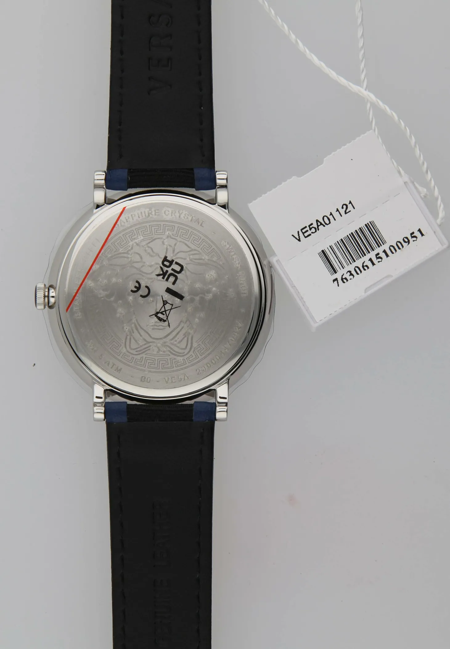 Versace Uhr Herren V‑CIRCLE blau VE5A01121