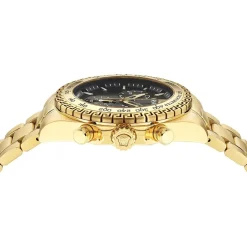 Versace Uhr Herren VE9K01124 Schwarz / Gold