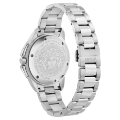 Versace Uhr Herren V‑Sport Chrono Silber/Blau VEKIA0425