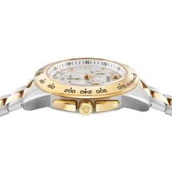 Versace Uhr Herren V‑Sport Chrono Silber/Gold VEKIA0525