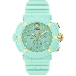 Versace Uhr V-Real Active Chrono Türkis VE0L00325