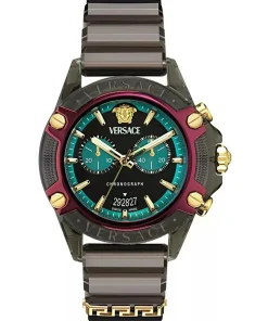 Versace Unisex Chronograph New Icon Active 44 mm Multicolor VE8P00224