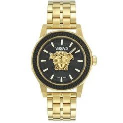 Versace Medusa Deco Gent Gold/Schwarz VE9I00424