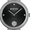 Versus by Versace Damen Armbanduhr Lea 35 mm Armband Edelstahl VSPEN2721
