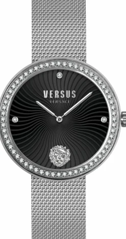 Versus by Versace Damen Armbanduhr Lea 35 mm Armband Edelstahl VSPEN2721