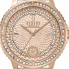 Versus by Versace Damen Armbanduhr Montorgueil 38 mm Armband Edelstahl VSPLM3721