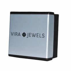Vira Jewels 925-Sterling Silber vergoldet Glänzend Blautopas beh.Blau Ring 41679104442462