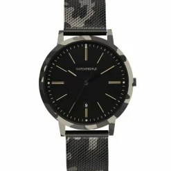 Watchpeople Damen Analoguhr Schwarz WP-052-01