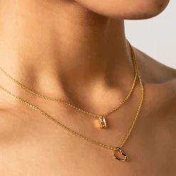 Xenox Damen 925 Sterling Silber Halskette XS1756G