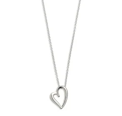 Xenox Damen Halskette Love Story mit Herz Charm Collier Silber XS2796 Herz
