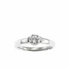 Xenox Damen Ring Solitaire (Silber)