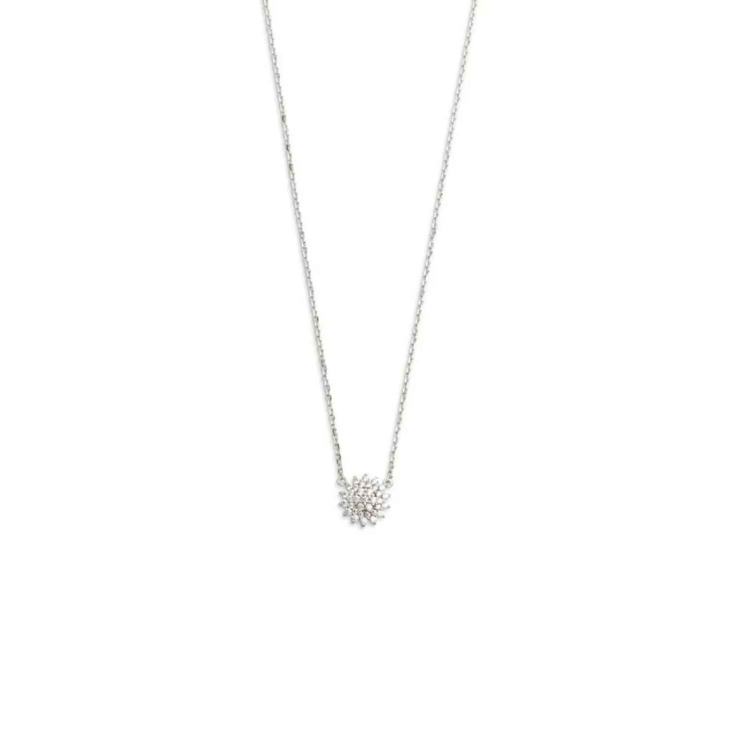 Xenox Halskette mit Anhänger Damen Zirkonia Sterling-Silber XS3569