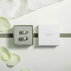 Xenox Herren Partner-Ring aus Edelstahl and Friends X2252