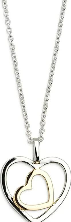 XENOX Kette Damen "Love Story" Silber vergoldet XS2774G