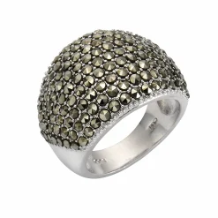 Zeeme Gemstones 925 Silber Markasit Ring 41675916640350