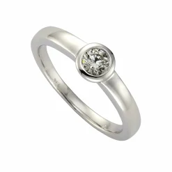 ZEEme Silver Silber 925 rhodiniert mit Zirkonia weiß Ring 41678696644702