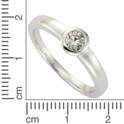 ZEEme Silver Silber 925 rhodiniert mit Zirkonia weiß Ring 41678696644702