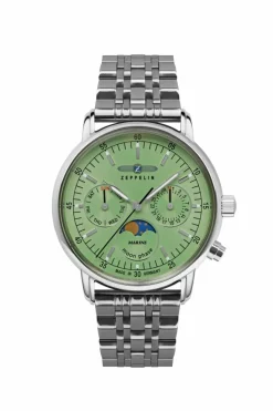 Zeppelin Damenuhr " LZ 14 Marine " inkl. Lederband 8637M4