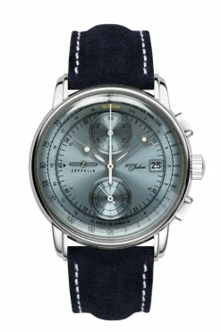 Zeppelin Herrenuhr " 100 Jahre Zeppelin " 86704 inkl. Ersatzband