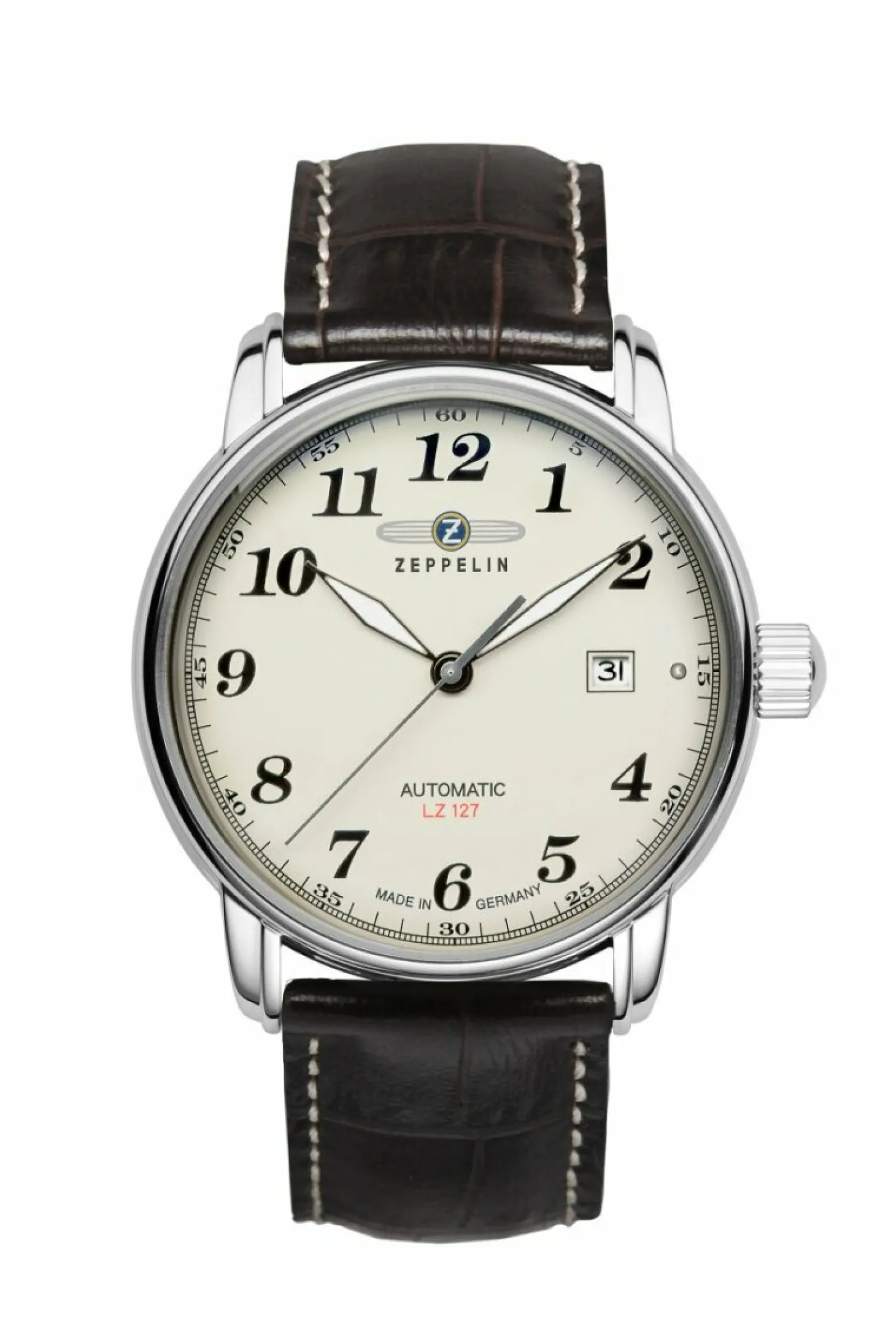 Zeppelin Herrenuhr " LZ 127 Graf Zeppelin " 76565 inkl. Ersatzband